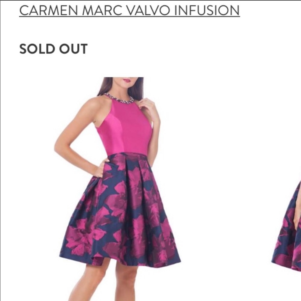 Carmen Marco Valvo Dress